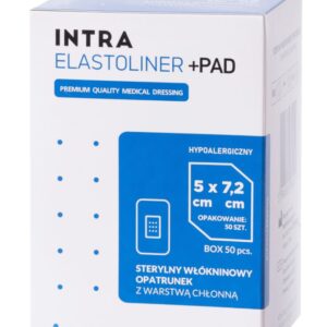 ELASTOLINER+PAD tampon absorbant pansament 5cm x 7.2cm 50pcs
